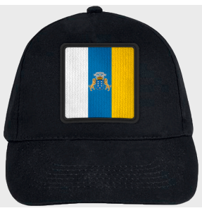 Gorra infantil con bandera Canarias
