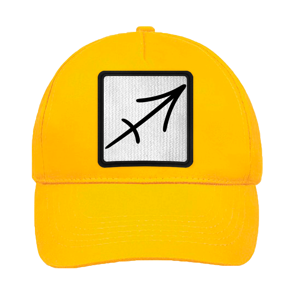 Gorra infantil con parche Símbolo Sagitario