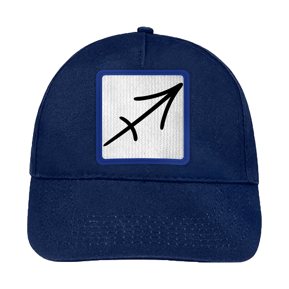 Gorra infantil con parche Símbolo Sagitario