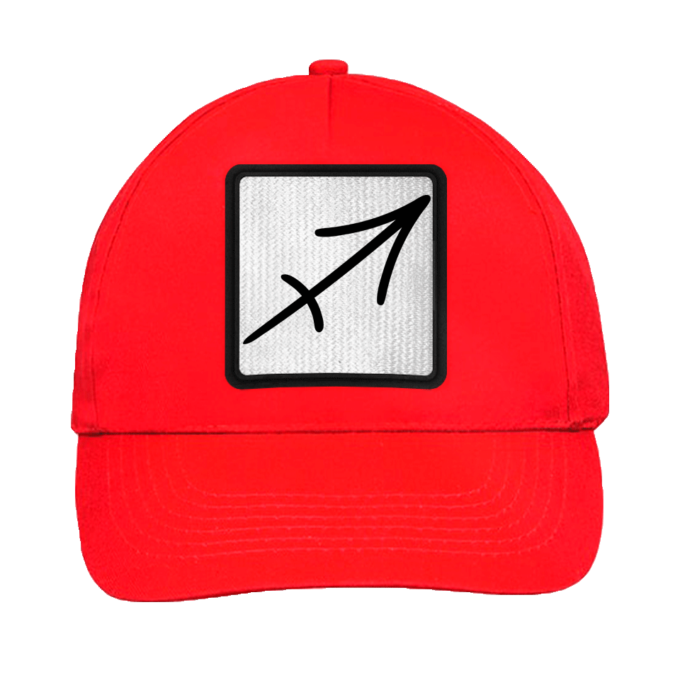 Gorra infantil con parche Símbolo Sagitario
