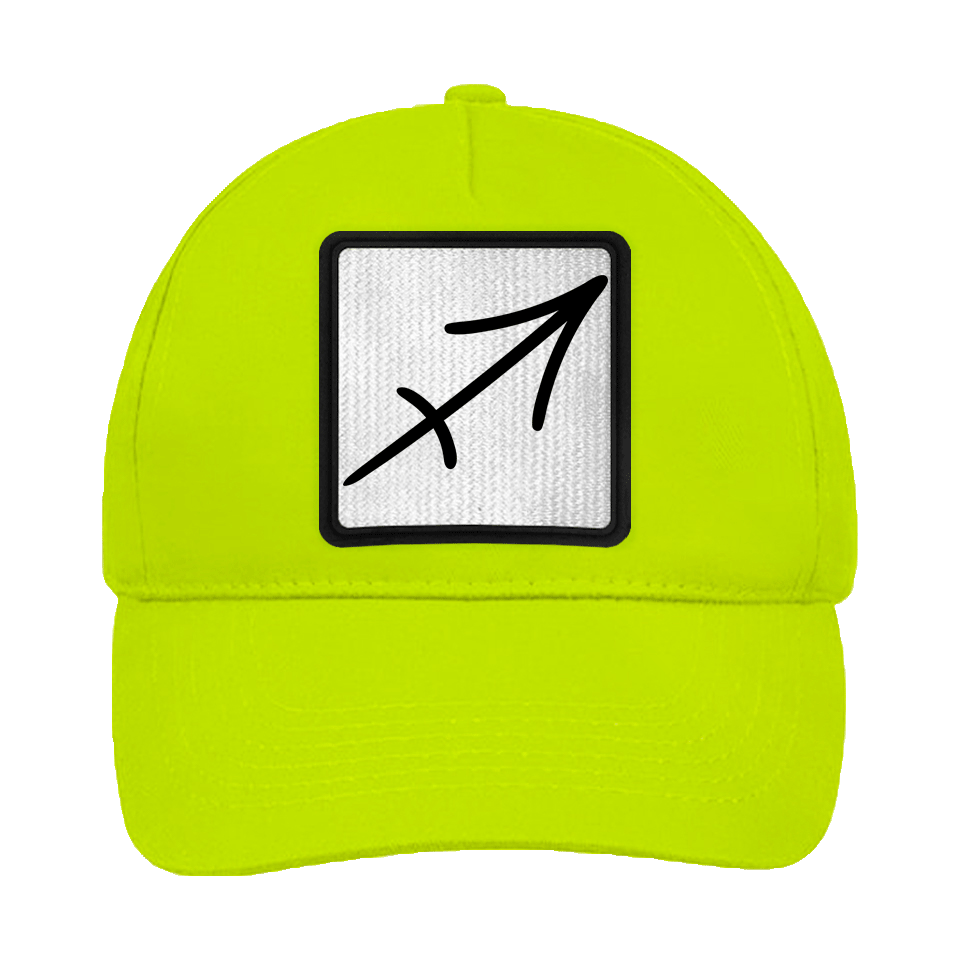 Gorra infantil con parche Símbolo Sagitario