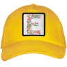 Gorra adulto con parche Letra E