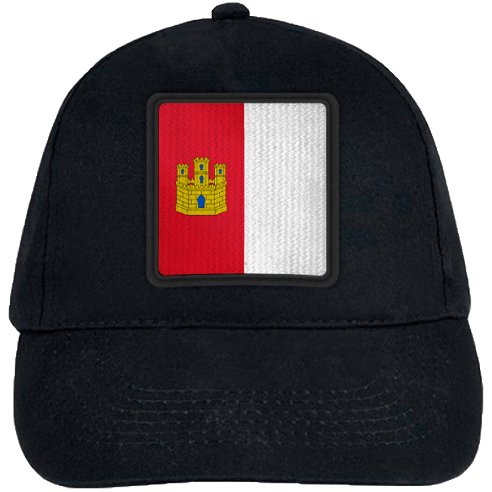 Gorra infantil con bandera Castilla la Mancha