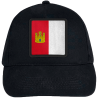 Gorra infantil con bandera Castilla la Mancha