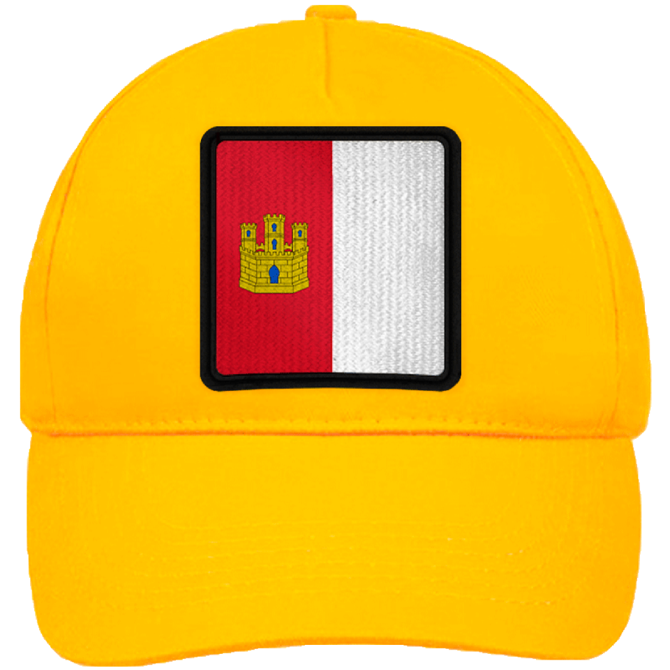 Gorra infantil con bandera Castilla la Mancha