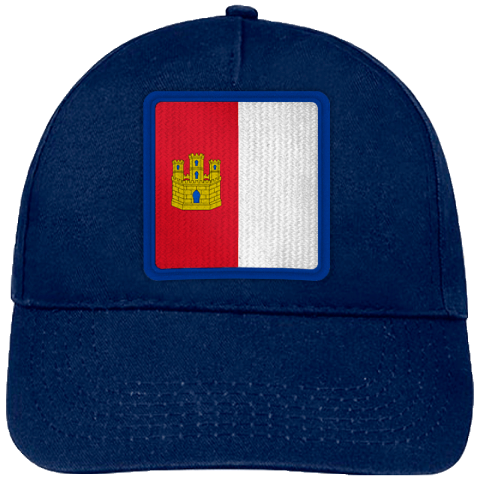 Gorra infantil con bandera Castilla la Mancha
