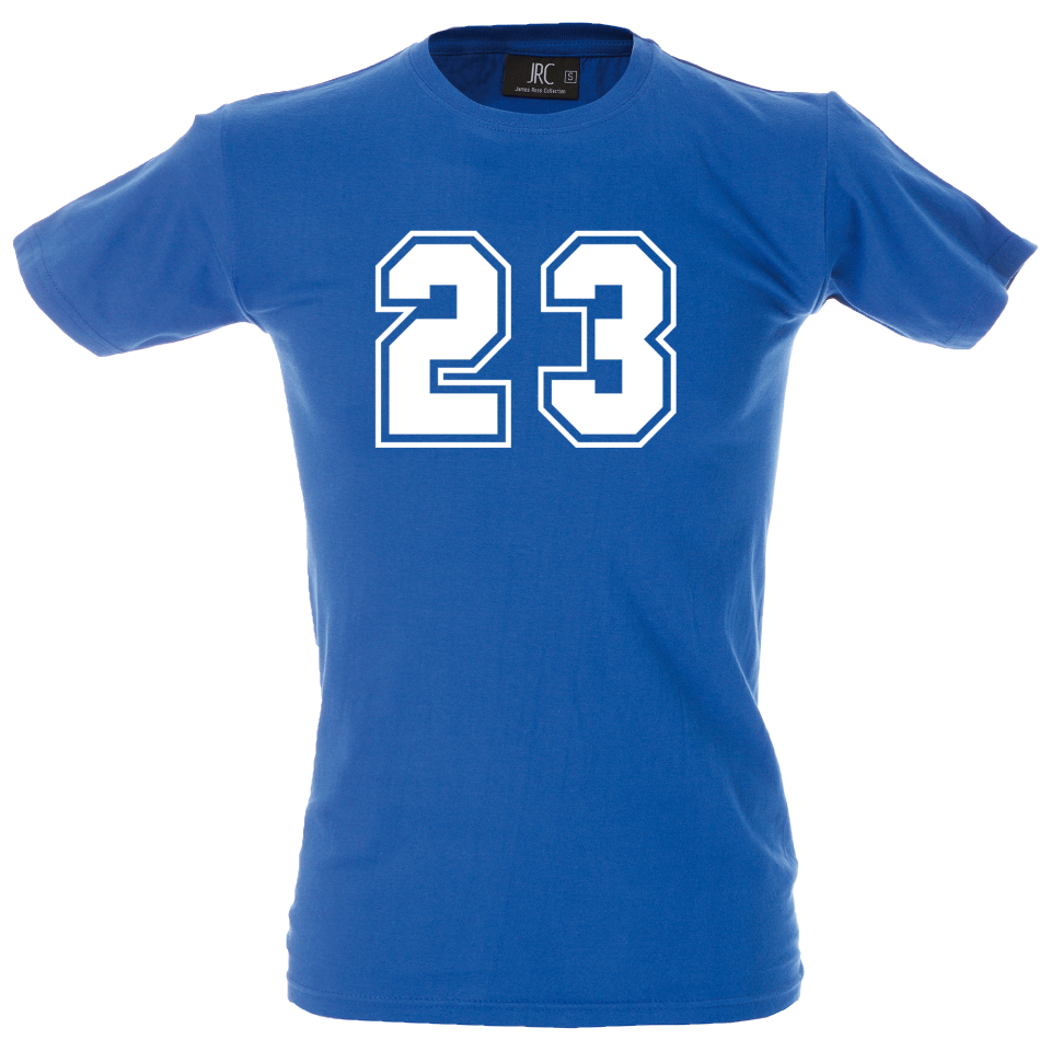 Camiseta hombre número 23