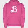 Sudadera con capucha unisex Letra B
