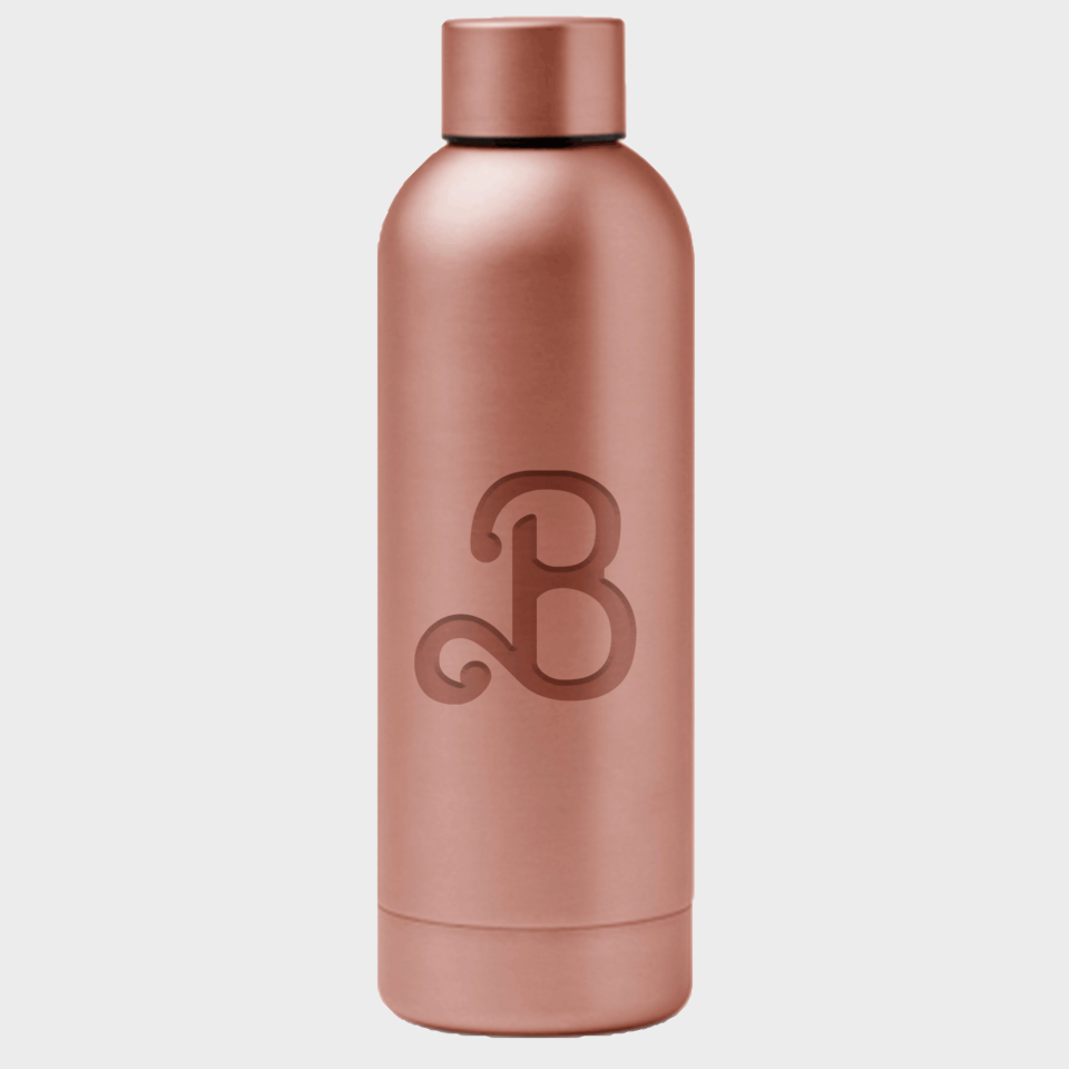 Bidón térmico metalizado Letra B