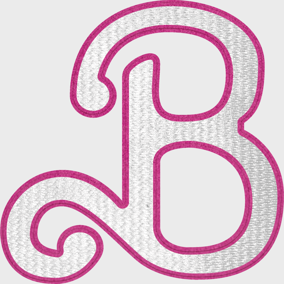 Parche Stick con Vinilo Eco Flock termoadhesivo Letra B