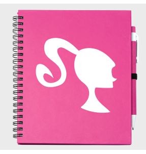 Libreta con bolígrafo Silueta