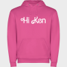 Sudadera con capucha unisex Hi K