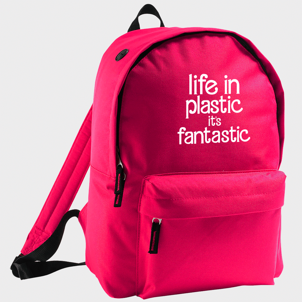 Mochila Life In Plastic It's Fantastic