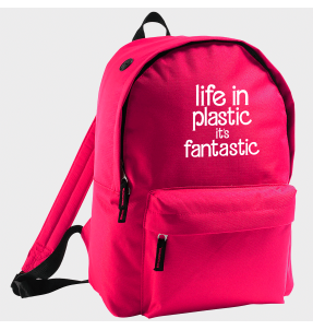 Mochila Life In Plastic It's Fantastic
