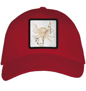 Gorra adulto con parche Constelación Escorpio