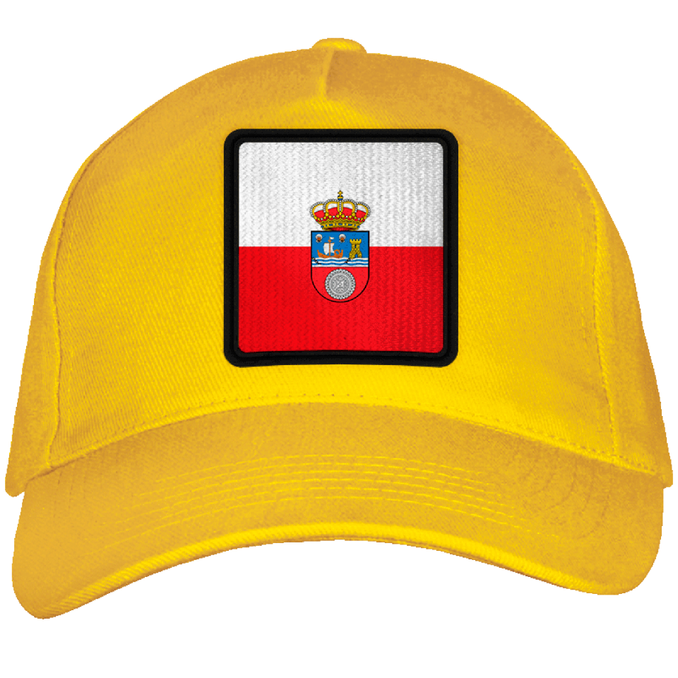 Gorra adulto con parche bandera Cantabria