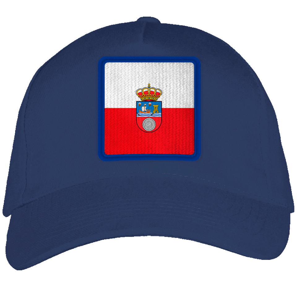 Gorra adulto con parche bandera Cantabria