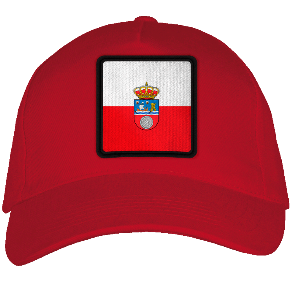 Gorra adulto con parche bandera Cantabria