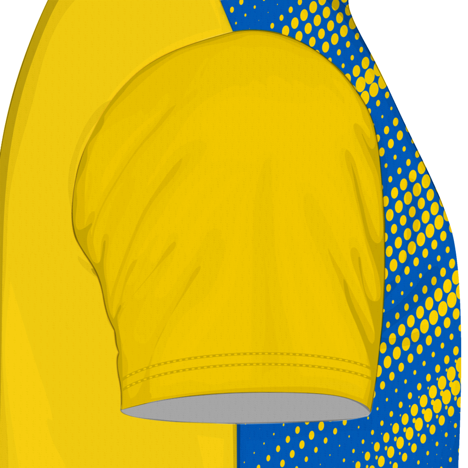 Camiseta fútbol sublimada modelo Zig Zag personalizada