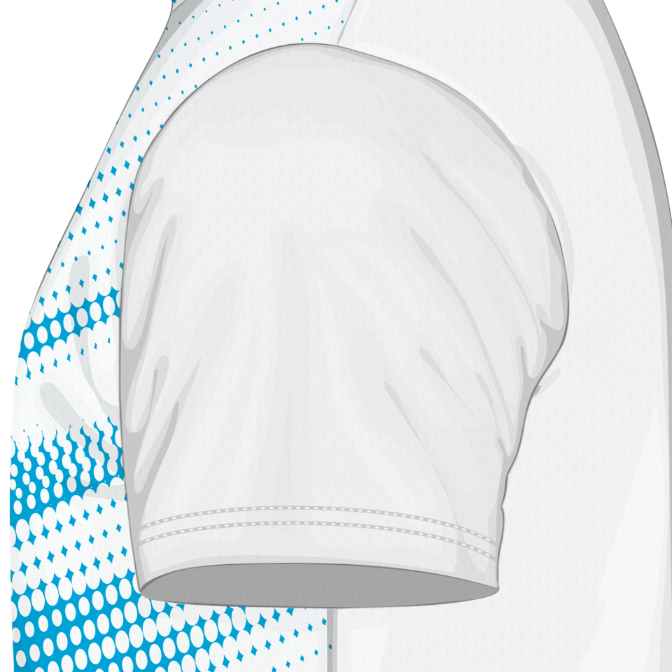 Camiseta fútbol sublimada modelo Zig Zag personalizada