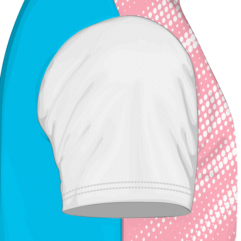 Camiseta fútbol sublimada modelo Zig Zag personalizada