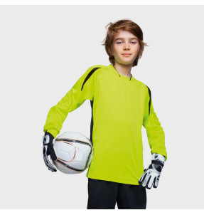 Equipación deportiva portero niño personalizada