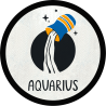 Parche redondo aquarius