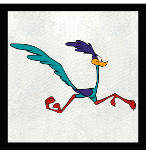 Parche cuadrado Correcaminos