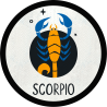 Parche redondo scorpio