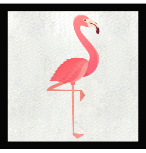 Parche cuadrado flamenco