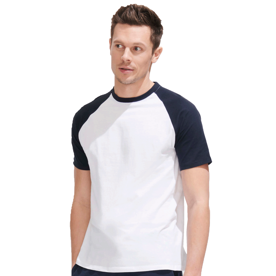 Camiseta bicolor personalizada