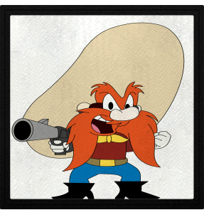 Parche cuadrado Sam Bigotes