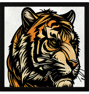 Parche cuadrado Shere Khan