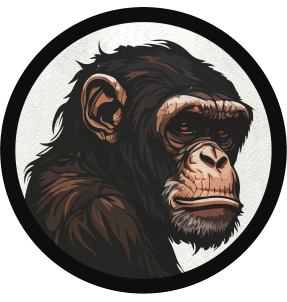 Parche redondo simio