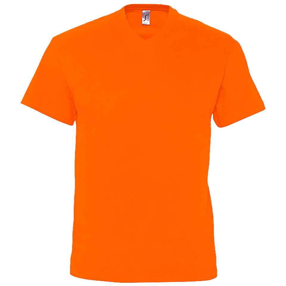 Camiseta cuello pico personalizada