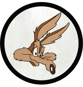 Parche redondo Coyote