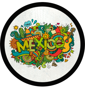 Parche redondo México