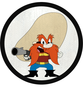 Parche redondo Sam Bigotes