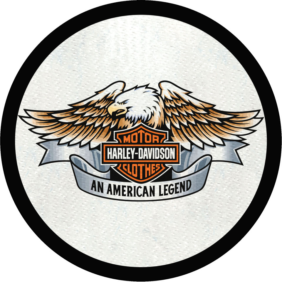 Parche redondo Motor Clothes