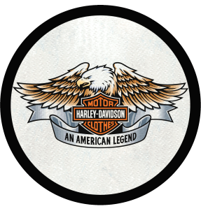 Parche redondo Motor Clothes