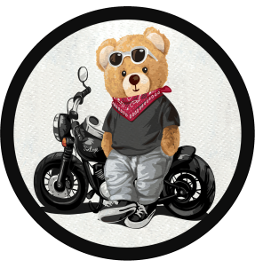 Parche redondo street rider