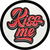 Parche redondo kiss me