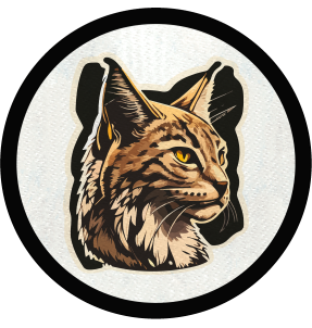 Parche redondo lince