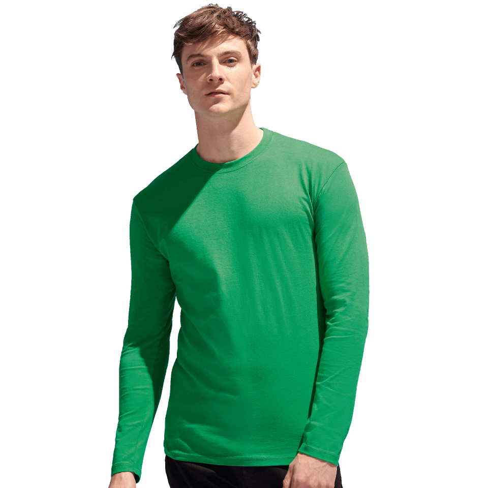 Camiseta manga larga premium personalizada