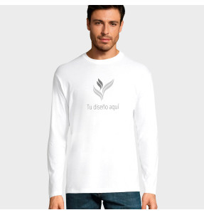 Camiseta manga larga premium personalizada