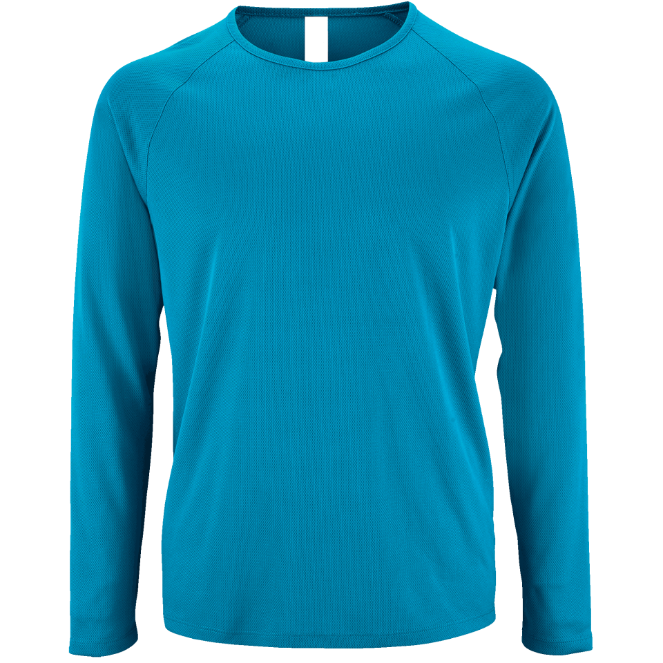 Camiseta técnica manga larga Sporty personalizada