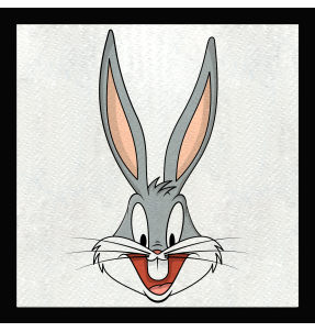 Parche cuadrado Bugs Bunny