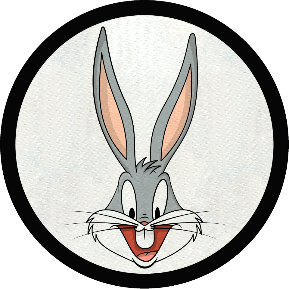 Parche redondo Bugs Bunny