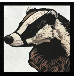 Parche cuadrado mofeta