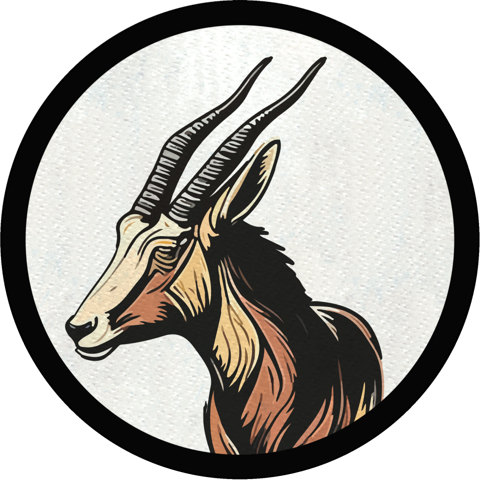 Parche redondo cabra montesa